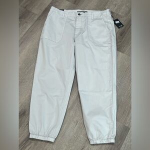 NWT Joes Jeans 31W Utility Jogger Gray Pants Sinch Ankle Pants Summer Spring